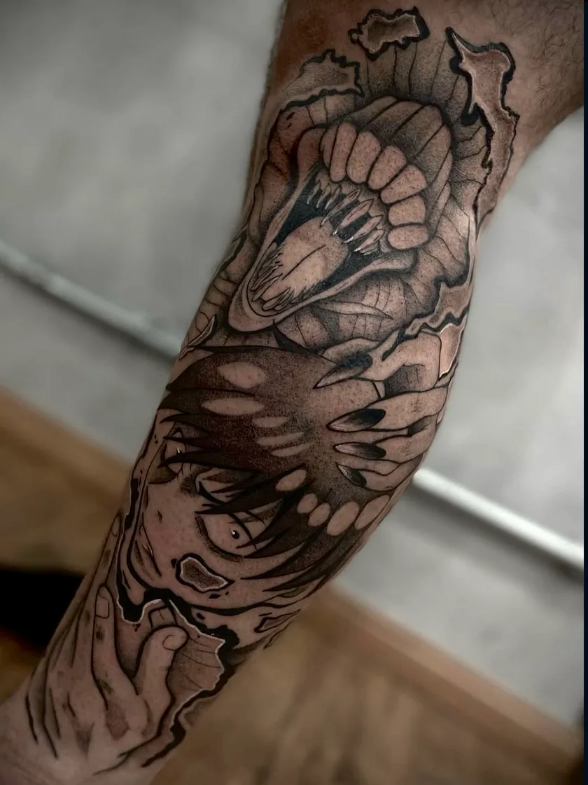 Tatuagem 10 do arquivo do Mike
